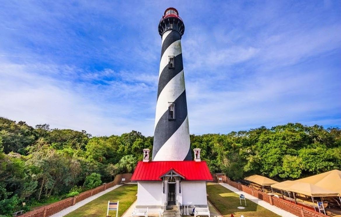 Der Leuchtturm von St. Augustine, Florida